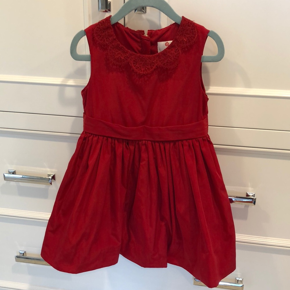 Girls red 3T dress by Jason Wu / Target / NM